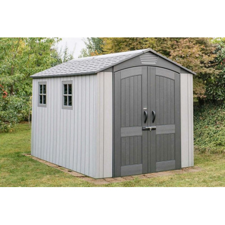 Сарай пластиковый WoodLook 7*12