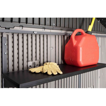 Сарай пластиковый WoodLook 7*12