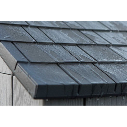 Сарай пластиковый WoodLook 8*10