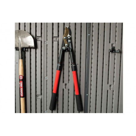 Сарай пластиковый WoodLook 8*7.5