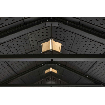 Сарай пластиковый WoodLook 8*7.5