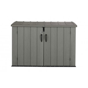 Ящик пластиковый WoodLook, 2100 л, серый