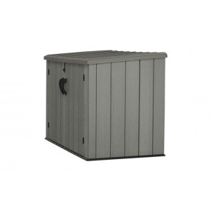 Ящик пластиковый WoodLook, 2100 л, серый