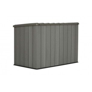 Ящик пластиковый WoodLook, 2100 л, серый