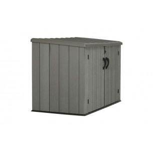 Ящик пластиковый WoodLook, 2100 л, серый