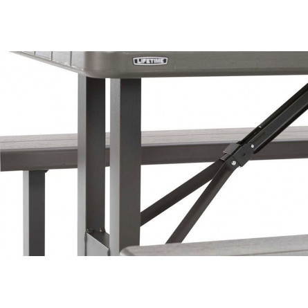 Стол с лавочками Lifetime для пикника