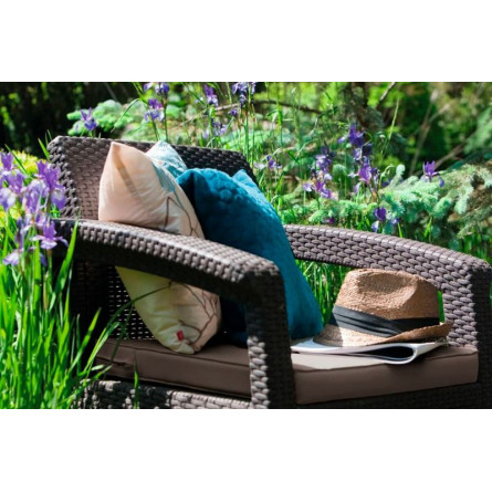 Комплект мебели Corfu Russia duo (2 кресла), коричневый