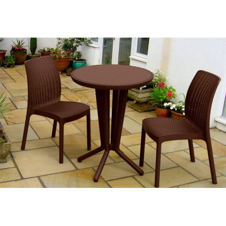Комплект мебели Bistro Set коричневый