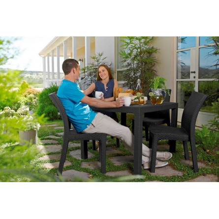 Стол Melody Quatro, серый