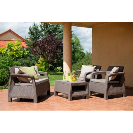 Комплект мебели Corfu Russia Set, капучино