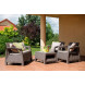 Комплект мебели Corfu Russia Set, капучино Комплект мебели Corfu Russia Set, капучино