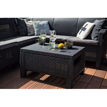 Комплект мебели Corfu Relax Set, серый