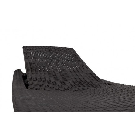 Шезлонг Pacific, серый