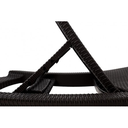 Шезлонг Pacific, серый