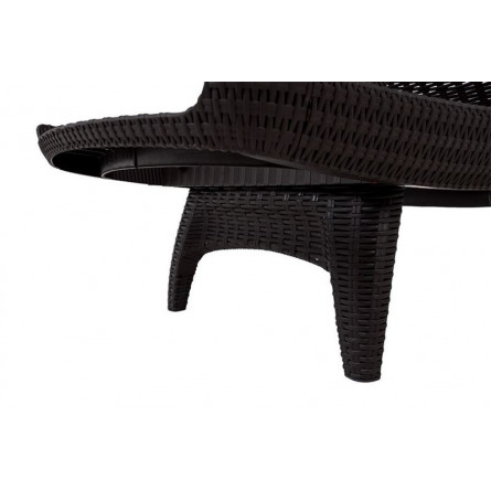 Шезлонг Pacific, серый