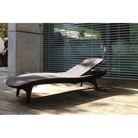 Шезлонг Pacific, коричневый