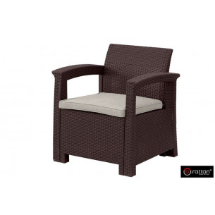 Комплект мебели Rattan Comfort 5, венге