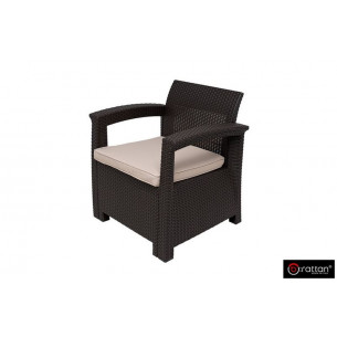 Комплект мебели Rattan Comfort 5, венге