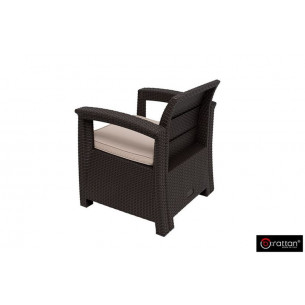 Комплект мебели Rattan Comfort 4, венге