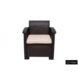 Комплект мебели Rattan Comfort 3, венге