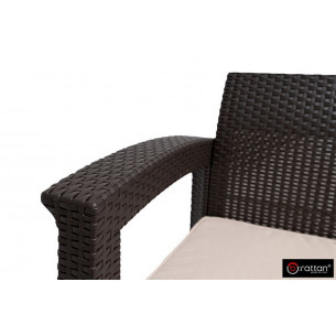 Комплект мебели Rattan Comfort 3, венге
