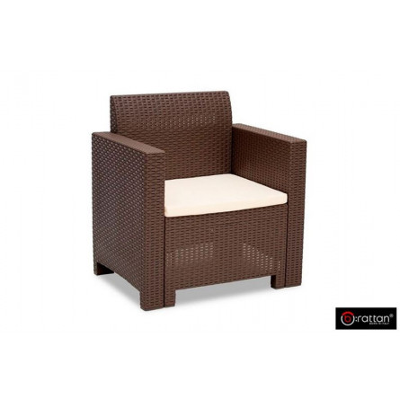 Комплект мебели NEBRASKA TERRACE Set (стол, 2 кресла), венге