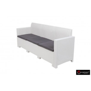 Комплект мебели NEBRASKA SOFA 3 (3х местный диван), белый