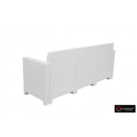 Комплект мебели NEBRASKA SOFA 3 (3х местный диван), белый