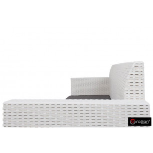 Комплект мебели NEBRASKA SOFA 3 (3х местный диван), белый
