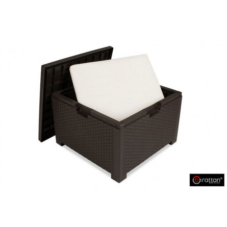 Ящик для подушек для мебели коричневый