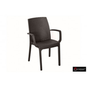 Стул B:rattan INDIANA с подлокотниками
