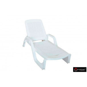 Шезлонг B:rattan NILO стопирующийся