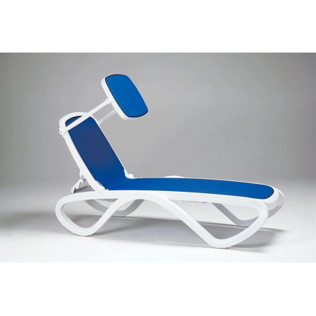 Шезлонг Nardi Omega без подлокотников, серый