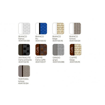 Шезлонг Nardi Omega без подлокотников, серый