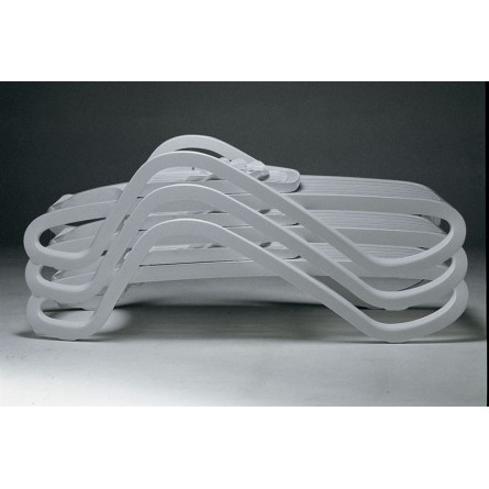 Шезлонг Nardi Eden с подлокотниками, tortora