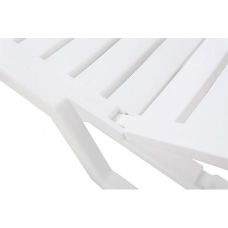 Шезлонг Tweet пластиковый белый