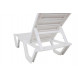 Шезлонг Tweet пластиковый белый Шезлонг Tweet пластиковый белый