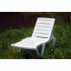 Шезлонг Tweet пластиковый белый Шезлонг Tweet пластиковый белый