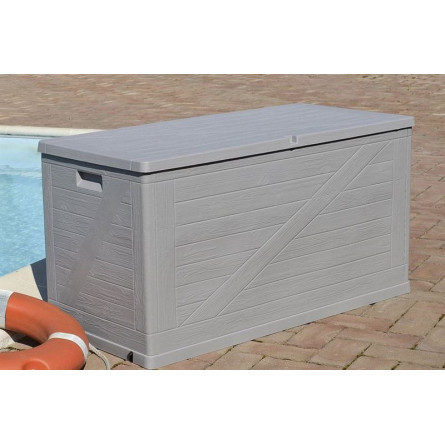 Сундук Toomax WoodLine, 420 л Светло-серый