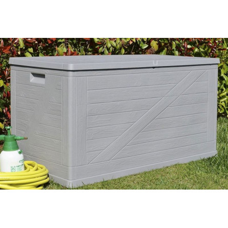 Сундук Toomax WoodLine, 420 л Светло-серый