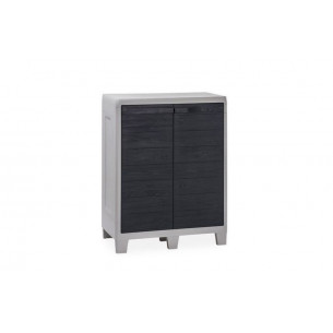 Уличная тумба TOOMAX 2х дверная глубокая WOODY'S XL (2 полки)