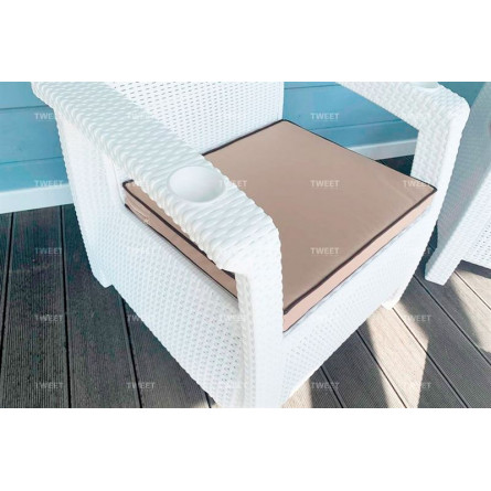 Мебель Tweet Кресло, белый