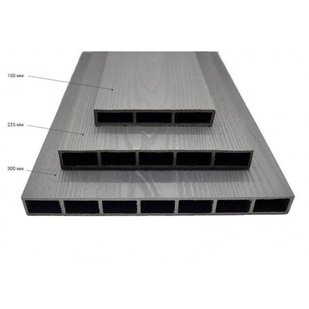 Доска грядочная NauticPrime 150*25*2950мм, серый