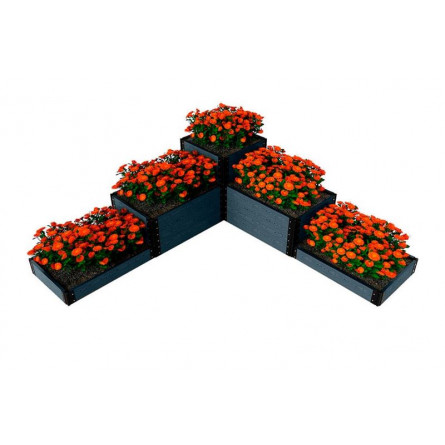 Доска грядочная NauticPrime 150*25*2950мм, серый