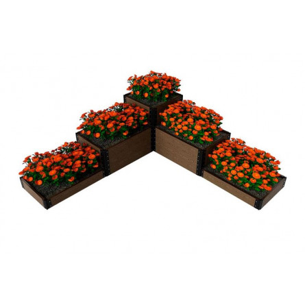 Доска грядочная NauticPrime 150*25*2950мм, венге