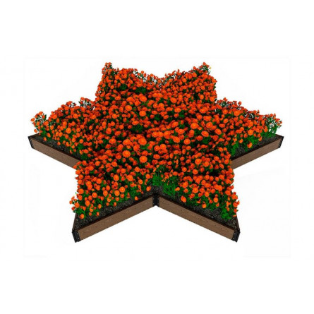 Доска грядочная NauticPrime 150*25*2950мм, венге