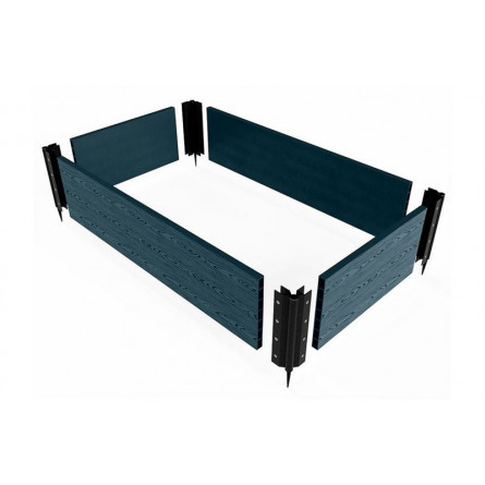 Доска грядочная NauticPrime 300*30*2950мм, серый