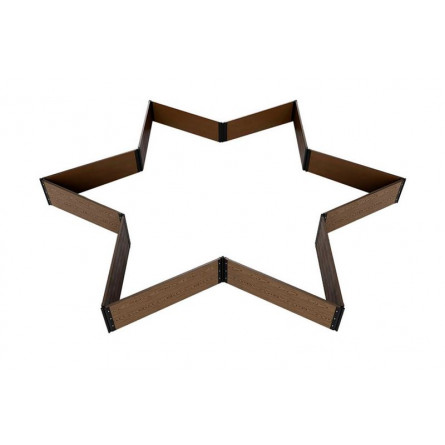 Доска грядочная Holzhof 225*30*2950мм, тиснение 3D