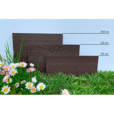 Доска грядочная Holzhof 300*30*2950мм, тиснение 3D