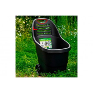 Тележка садовая Garden Trolley 65л, черн.+красн.